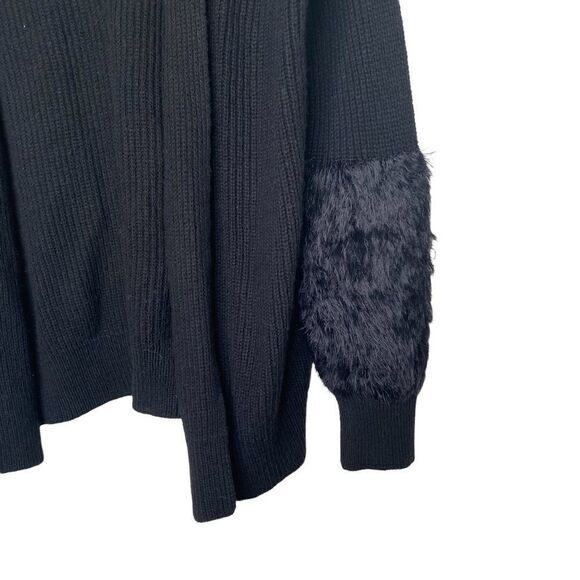 Free Press Black open front cardigan‎ size:XS - Picture 4 of 6